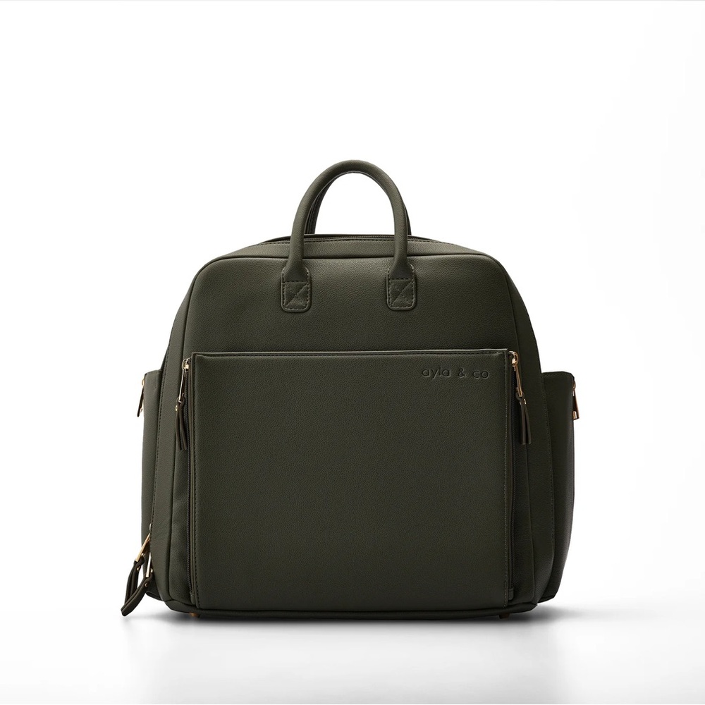 Ayla & Co Diaper Bag in Olive